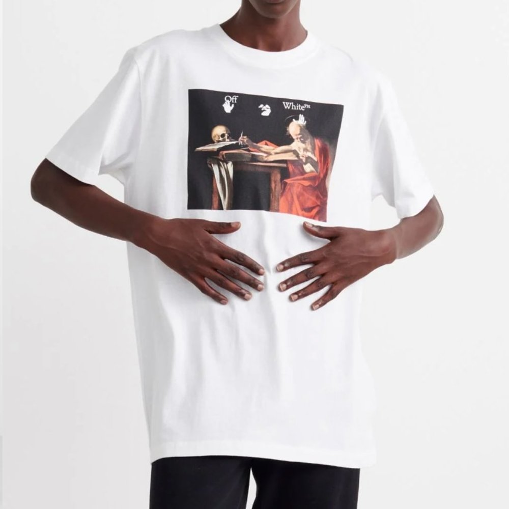Off- White Caravaggio Painting S/S T-Shirt - Picture 6 of 6